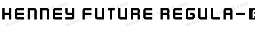 Kenney Future Regula字体转换